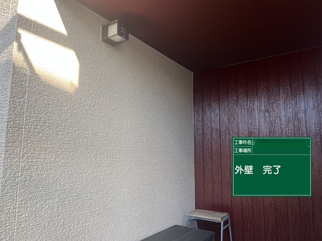 20250325　加古郡稲美町H様　外壁塗装施工写真